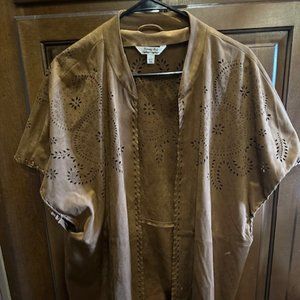 Women's Brown Krazy Kat Large Vest